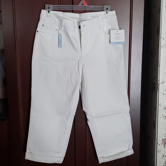 croft & barrow Denim - NWT Women's Mid Calf Capris
